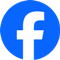 Facebook logo appearing on the Home page